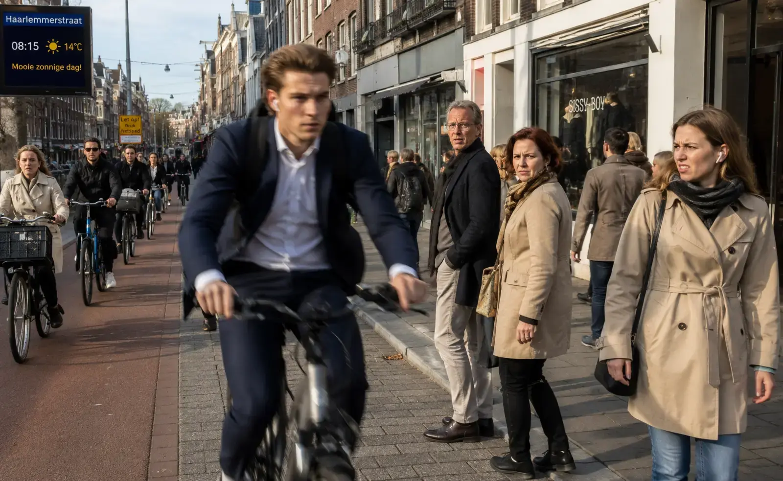 Snelheidslimiet op fietspad  | Zaandam Citybikes