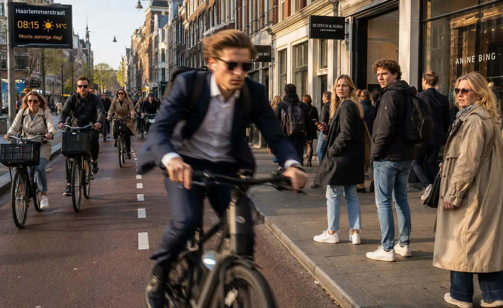 Maximumsnelheid op het fietspad in Amsterdam | Zaandam Citybikes