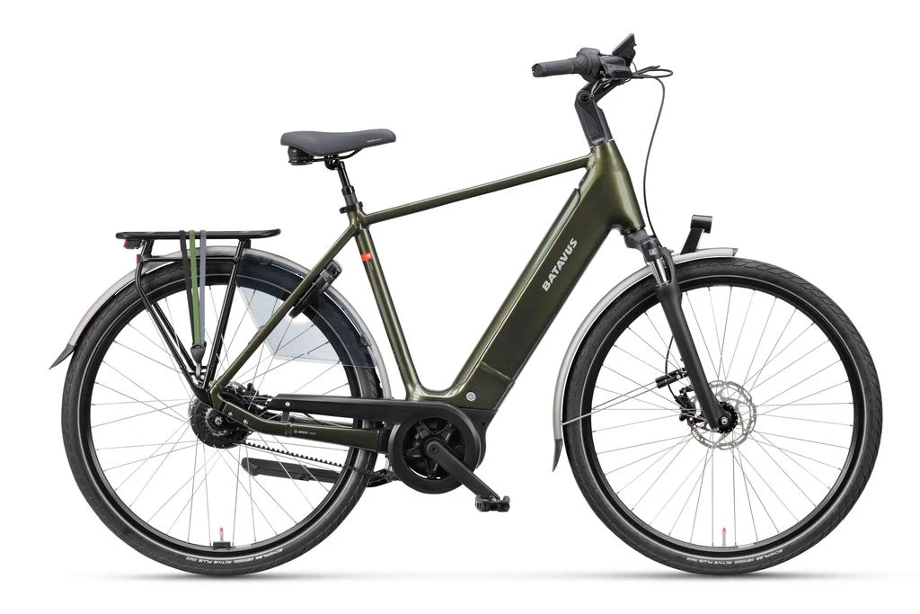 Batavus Finez E-go Power Exclusive Plus Bes3 Flex accu Heren 1 Groen glans