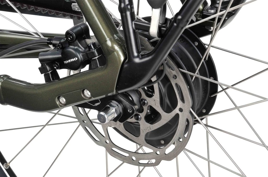 Batavus Finez E-go Power Exclusive Plus Bes3 Flex accu Heren 1 Groen glans
