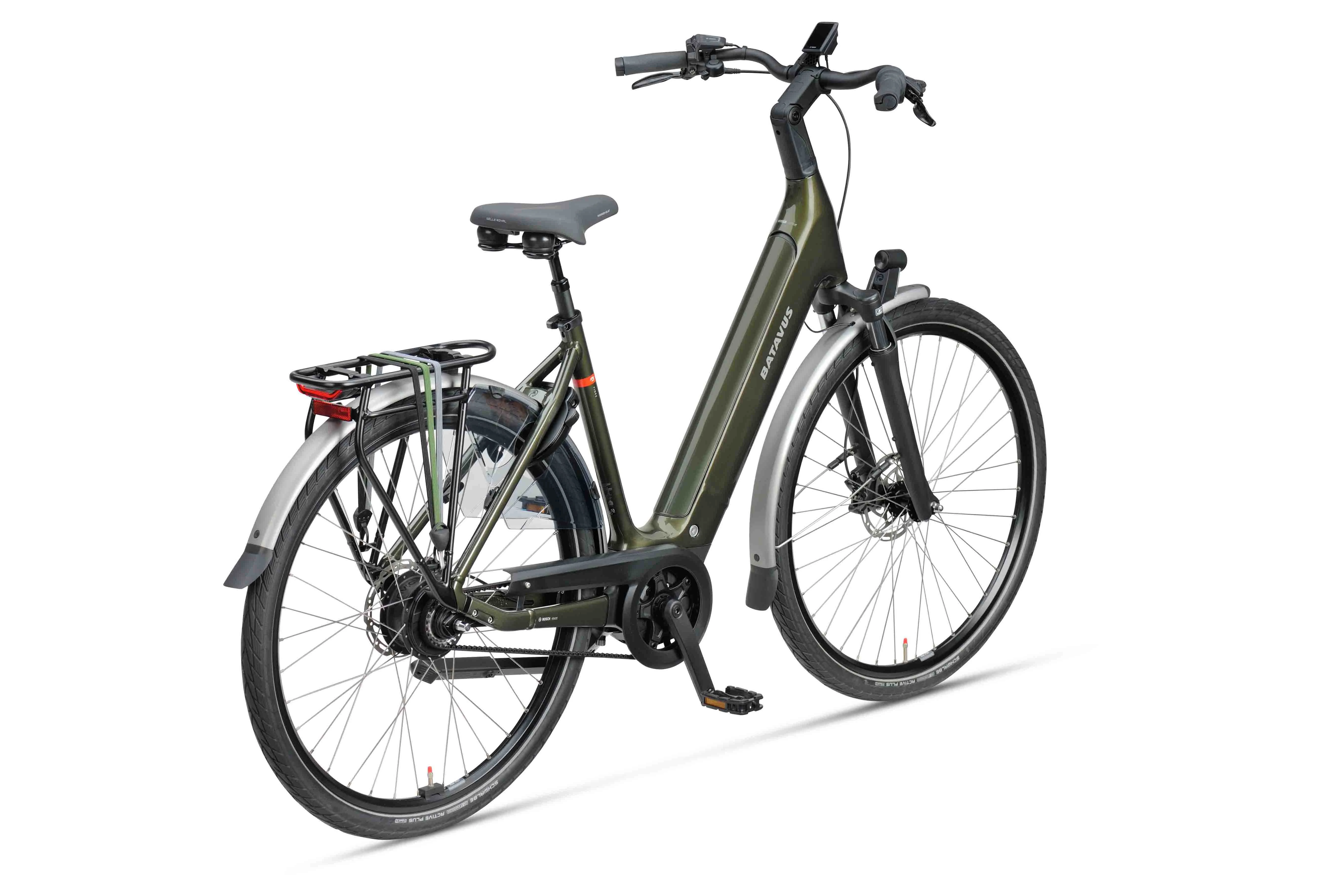 Batavus Finez E-go Power Exclusive Plus Bes3 Flex accu (groen, dames)