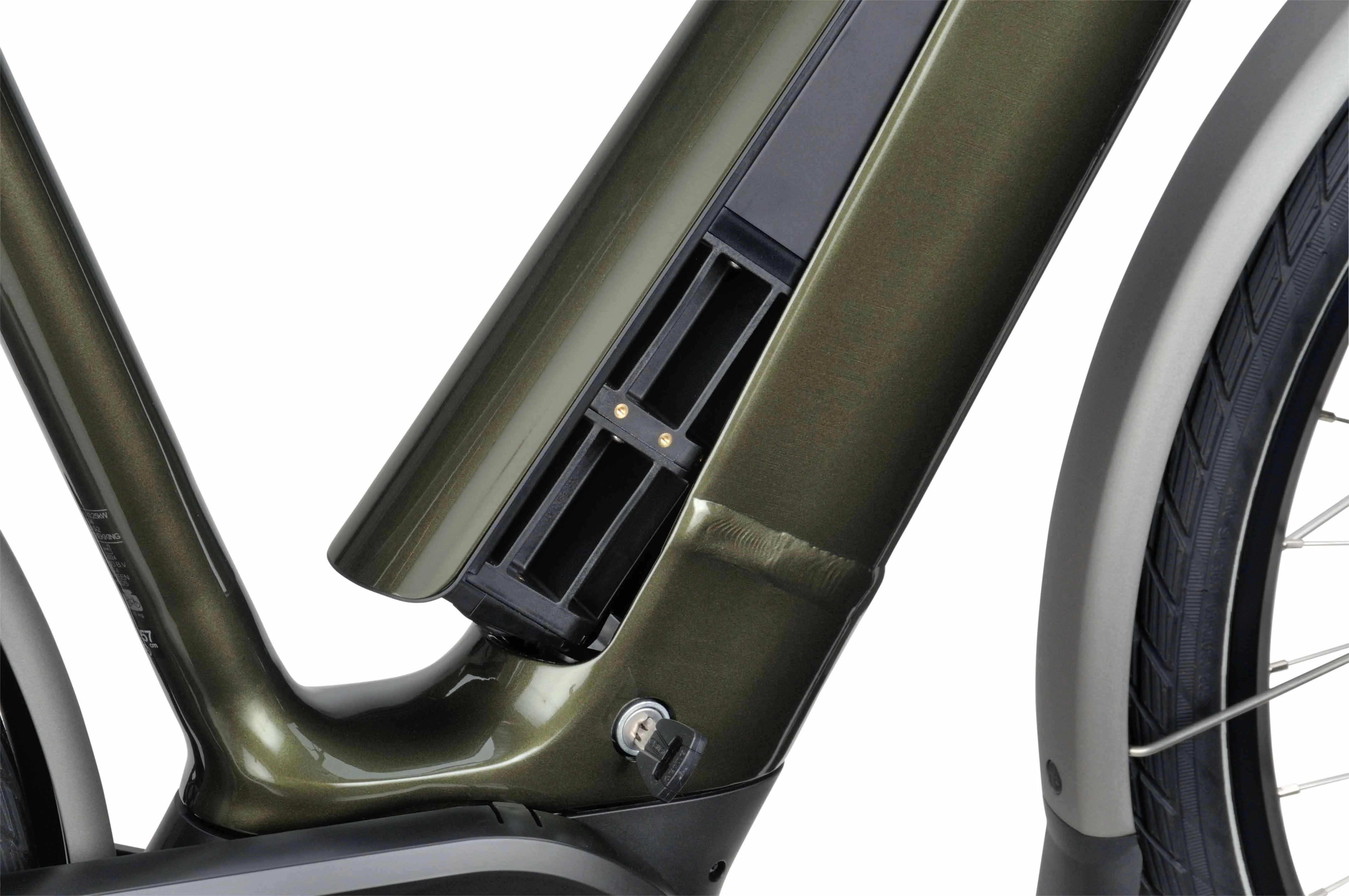 Batavus Finez E-go Power Exclusive Plus Bes3 Flex accu (groen, dames)