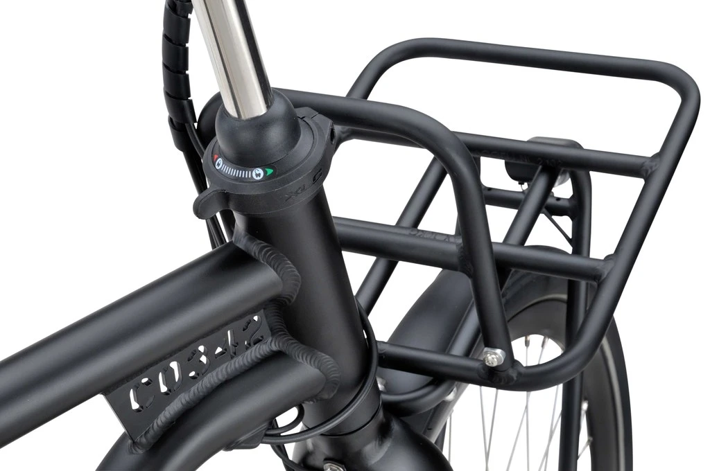 Batavus Quip Extra Cargo E-go plus Flex accu Lage instap 7 Zwart mat