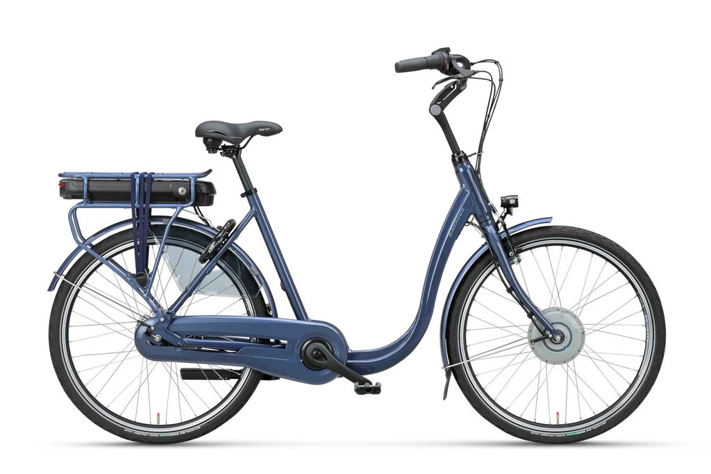 Batavus Entree E-go Flex accu Extra Lage Instap 7 Donkerblauw