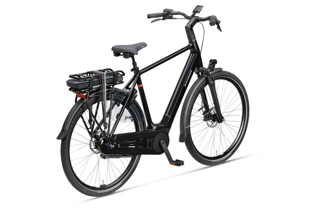 Batavus Finez E-go Active Plus Bes3 Flex accu Heren 8 Zwart glans