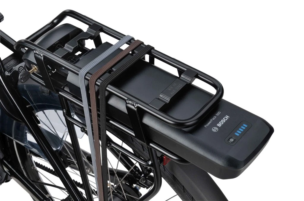 Batavus Finez E-go Active Plus Bes3 Flex accu Heren 8 Zwart glans