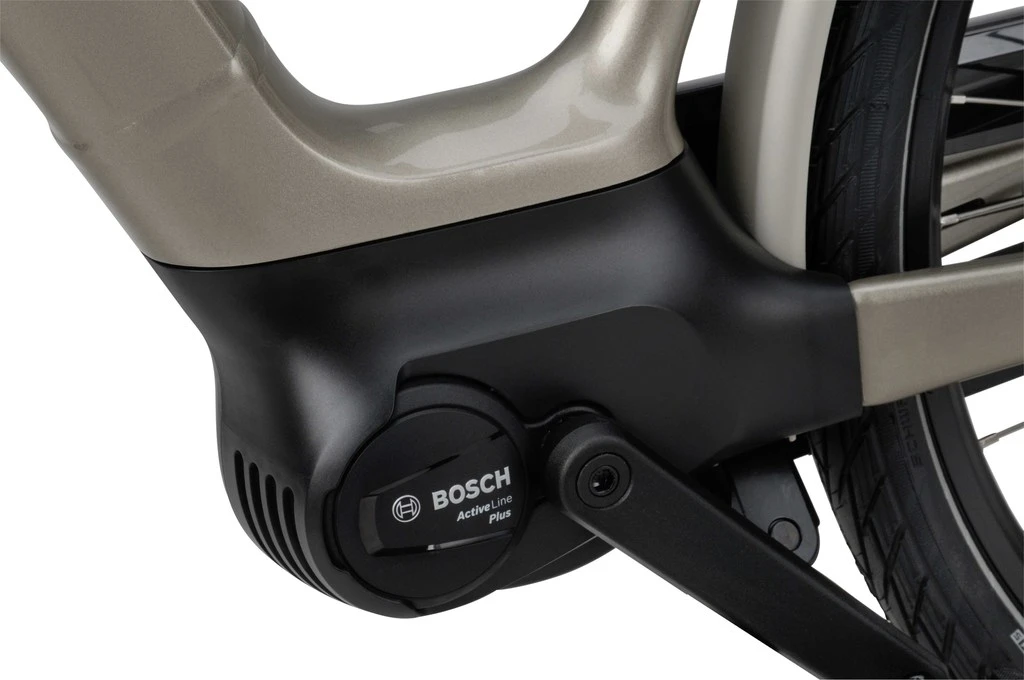 Batavus Finez E-go Active Plus Bes3 Flex accu Lage instap 8 Champagne Goud