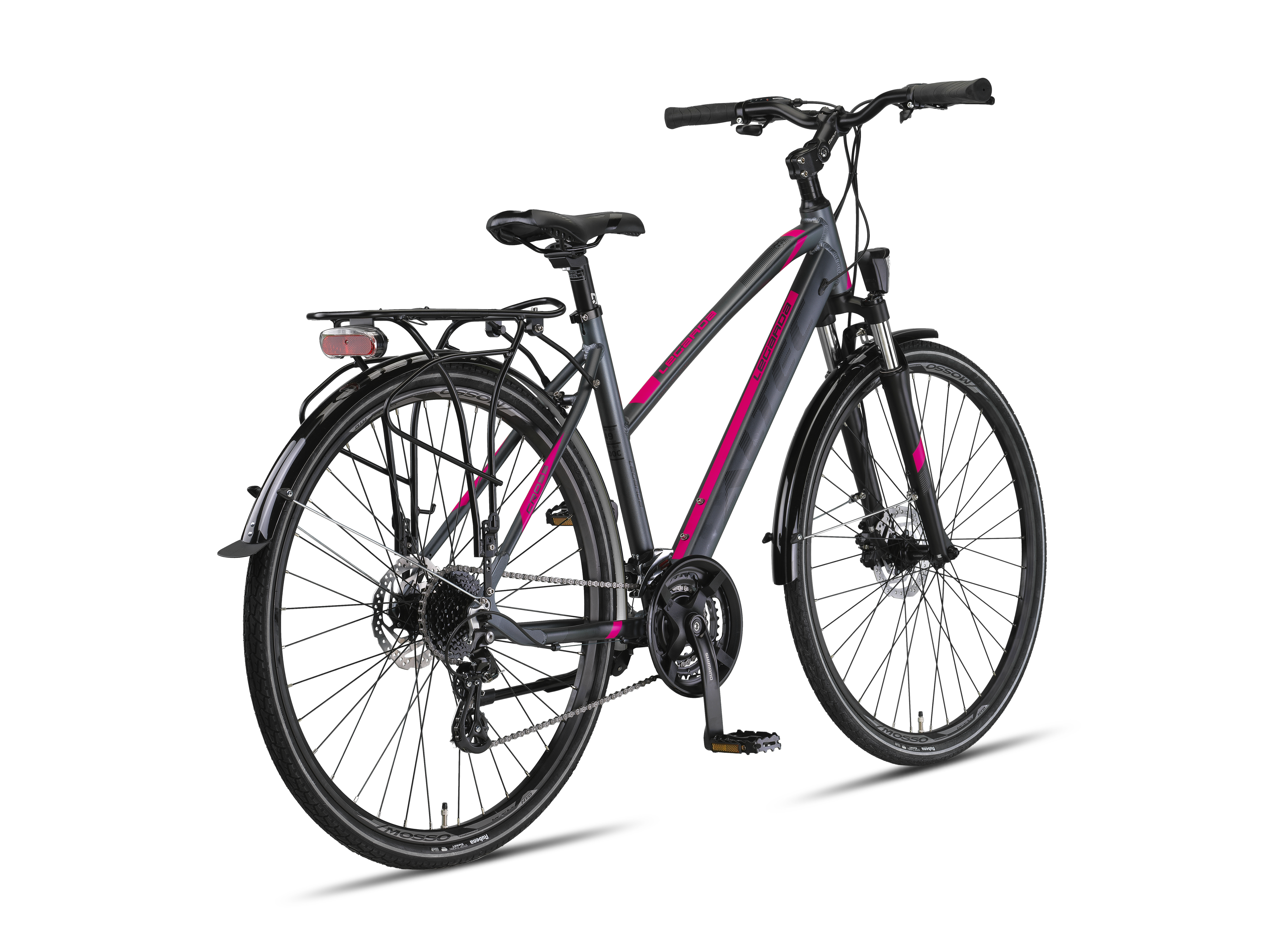 Altec Legarda (CT) LSM 28 inch Damesfiets HYD 24 Versn. Antraciet/Pink *** VASTE LAGE PRIJS ***