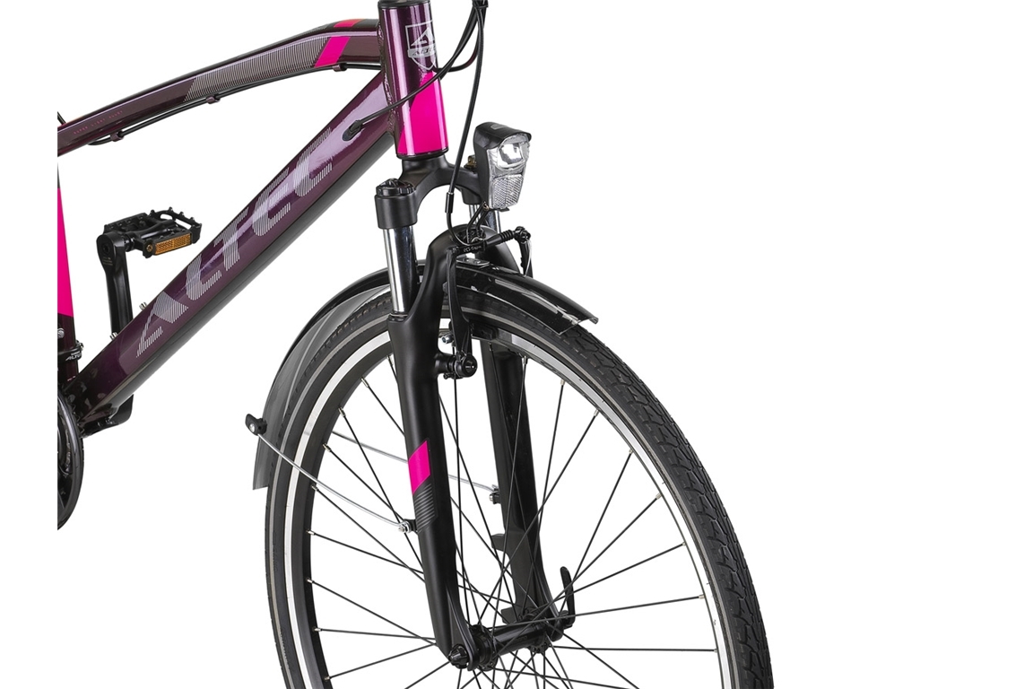 Altec Legarda (CT) LSM 28 inch Damesfiets V-Brakes 24 Versn. Purple/Pink *** VASTE LAGE PRIJS ***
