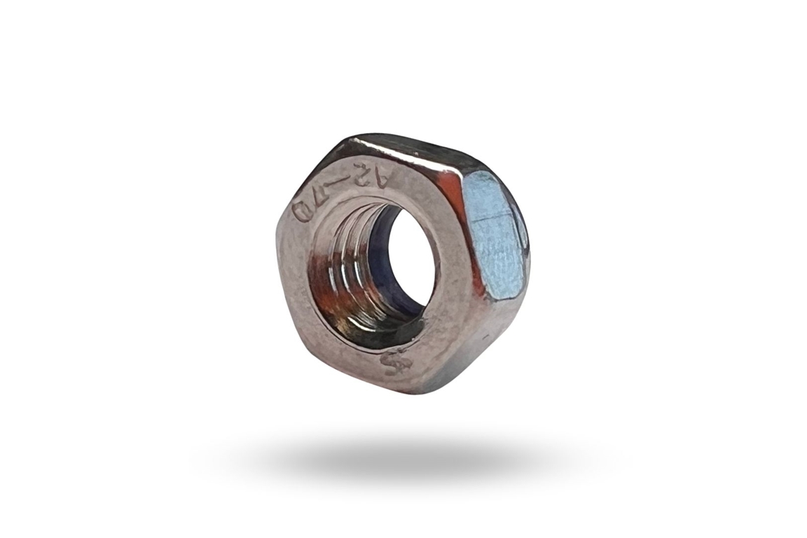 Borgmoer M6 RVS chroom 1 stuk