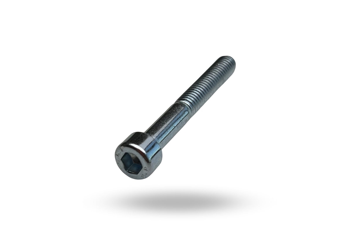 Inbusbout M6x50 chroom 1 stuk