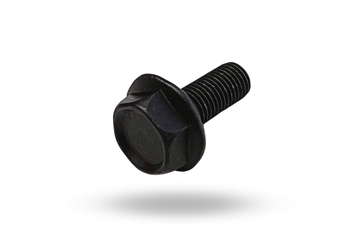 Crankbout M80x1x20 kraag Zwart 1 stuk