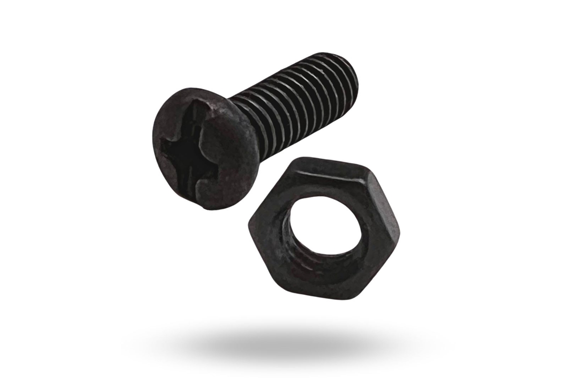 Bout M5x10mm Schroef Zwart