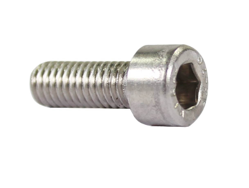 Bout inbus M5 5x10mm Chroom