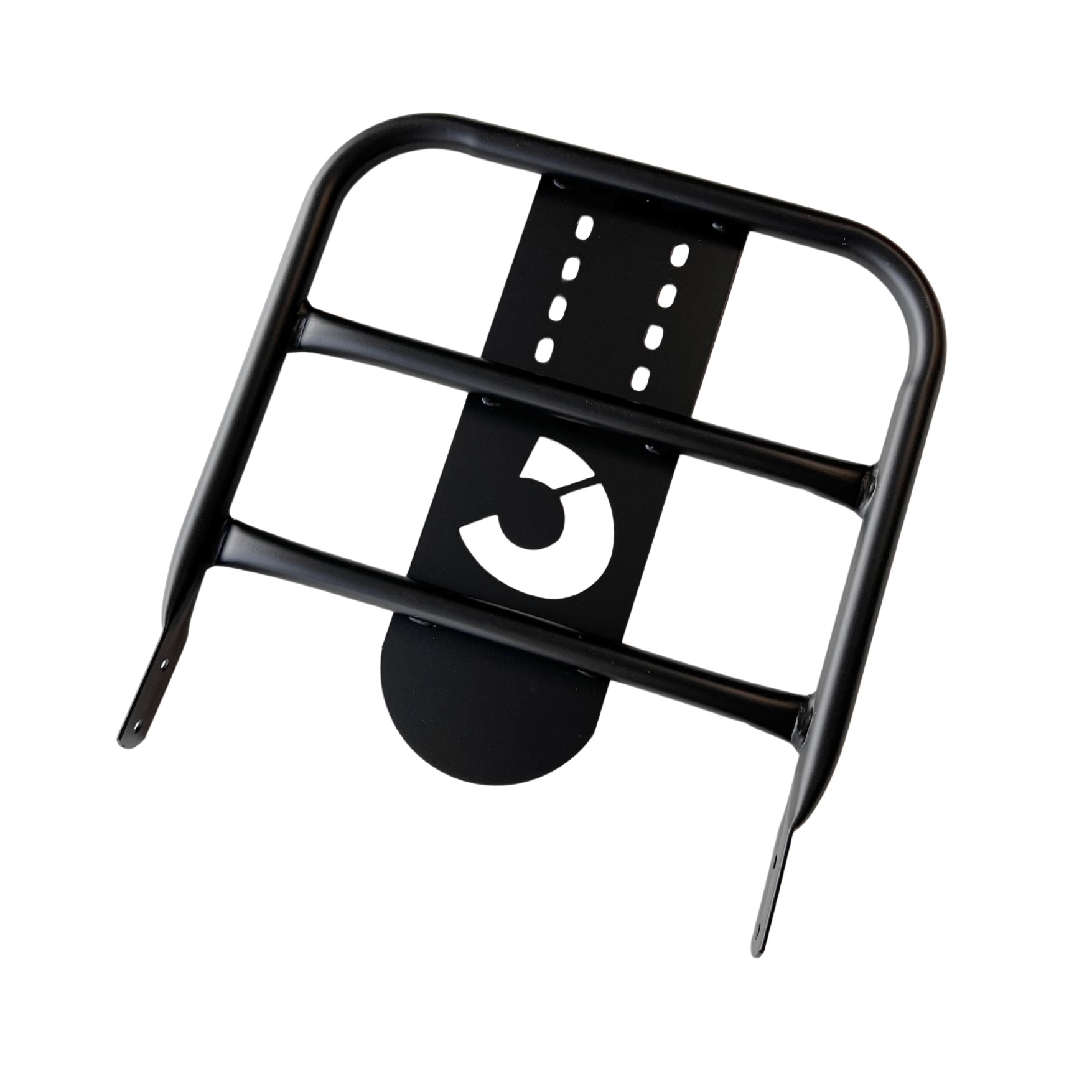 VOORDRAGER 28 INCH BOVENSTUK CROWN MAT ZWART STAAL