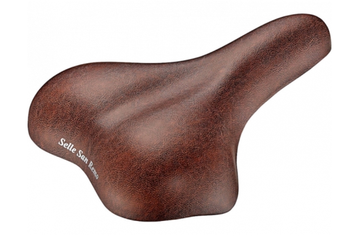 Zadel 28 INCH City Donker Bruin Selle San Remo Lindau