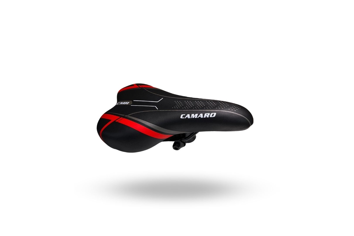 Zadel 20 -24 -26 INCH Zwart Rood MTB Camaro