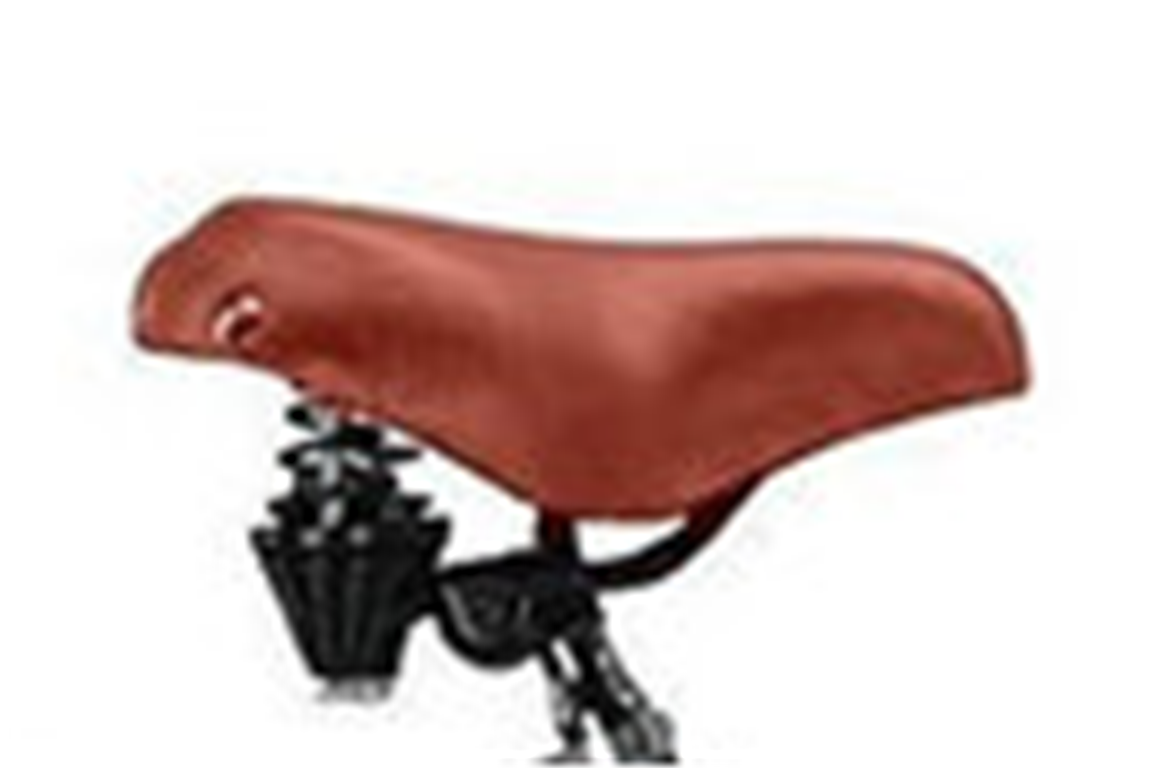 Zadel 20 -24 -26 INCH Licht Bruin Transportfiets 1512618