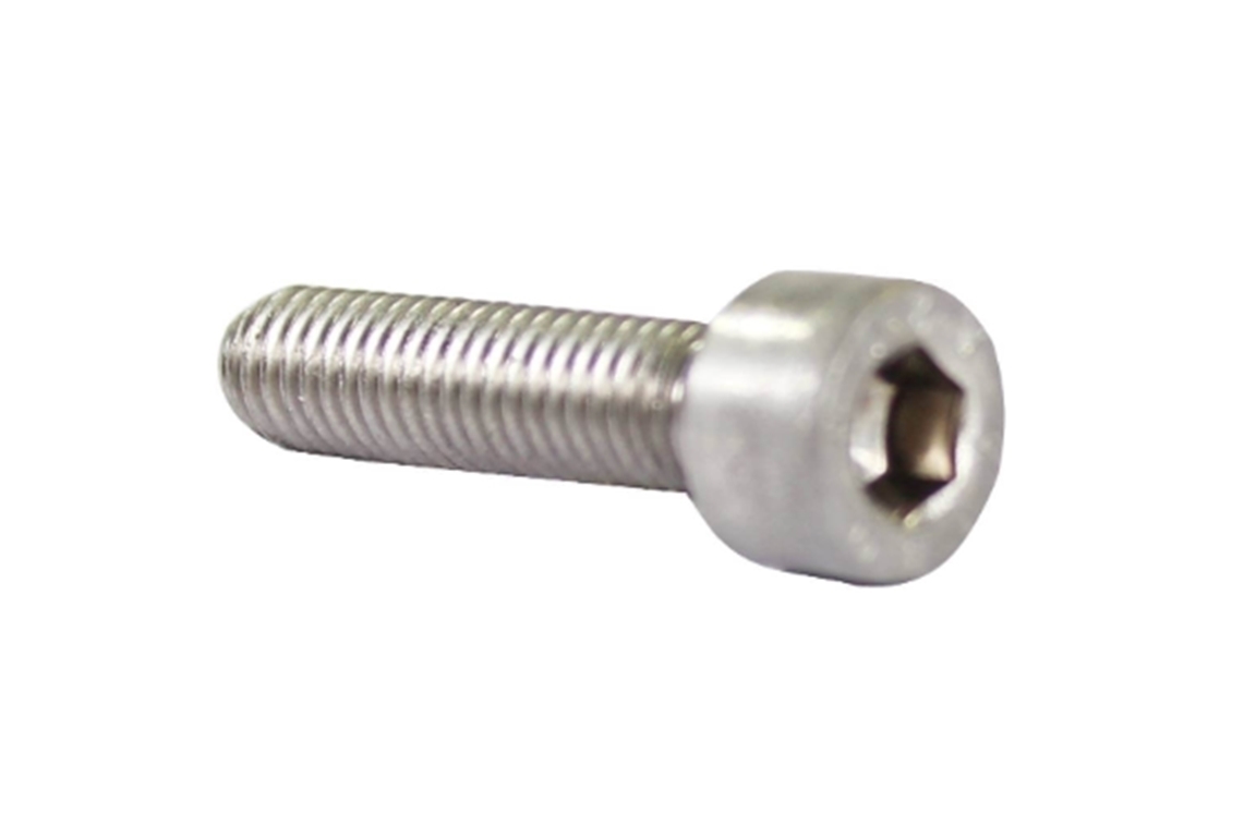 Bout inbus M6 6x15mm Chroom