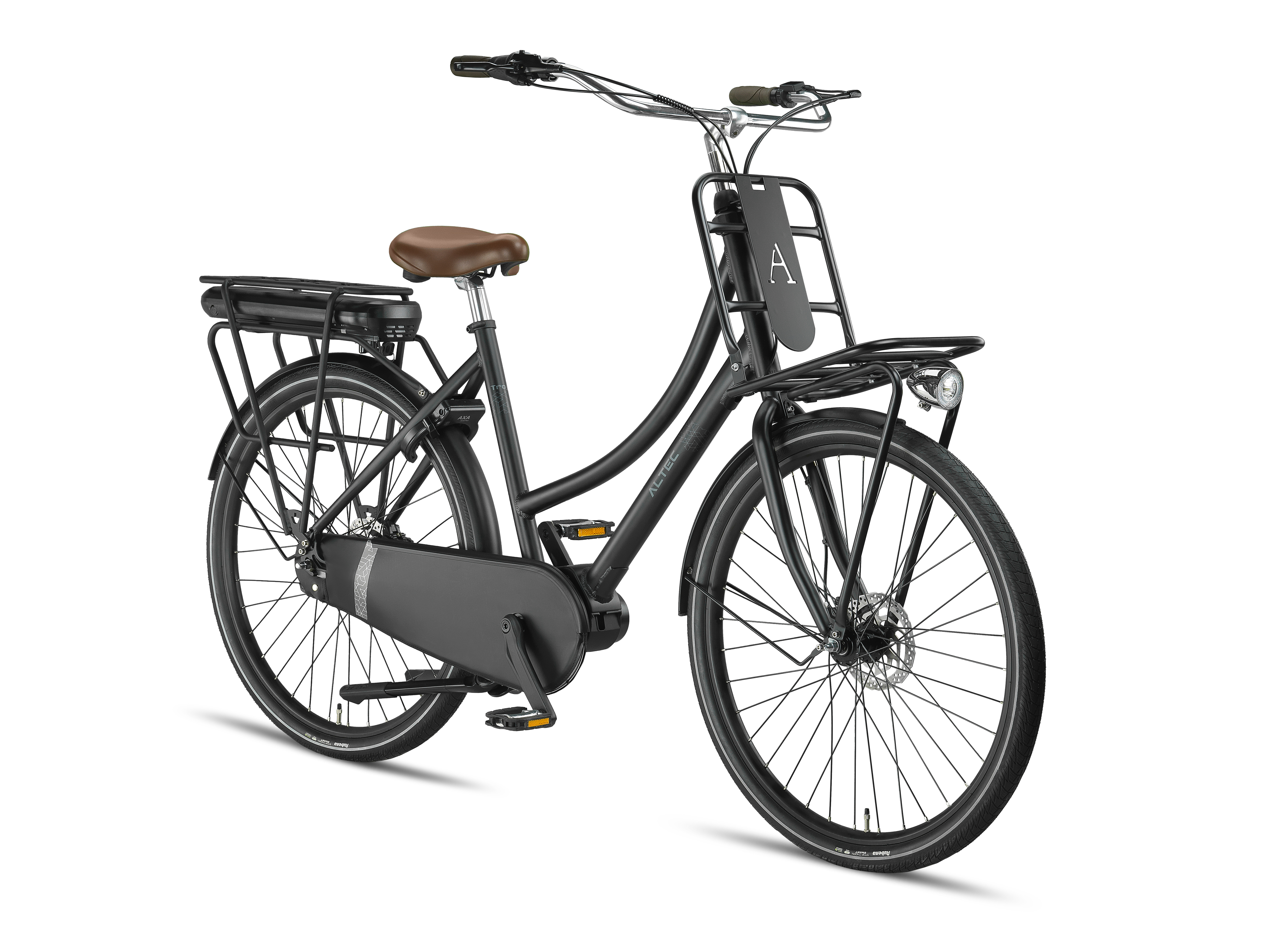 Altec Troja E-Bike 468 Wh. N-7 Middenmotor HYD Mat Zwart * Accu 800071 *Lader 800053