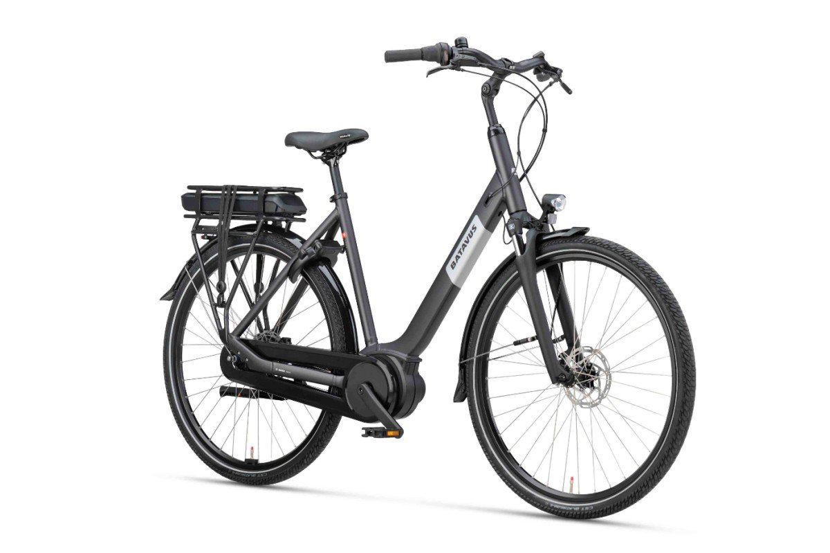 BATAVUS Altura E-Go CP Plus N7 Lageinstap Zwart Mat 51cm 2025