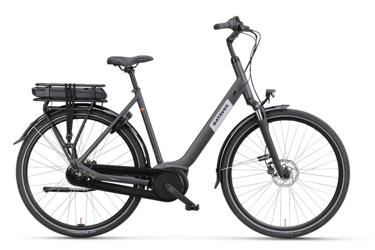 BATAVUS Altura E-Go CP Plus N7 Lageinstap Zwart Mat 51cm 2025
