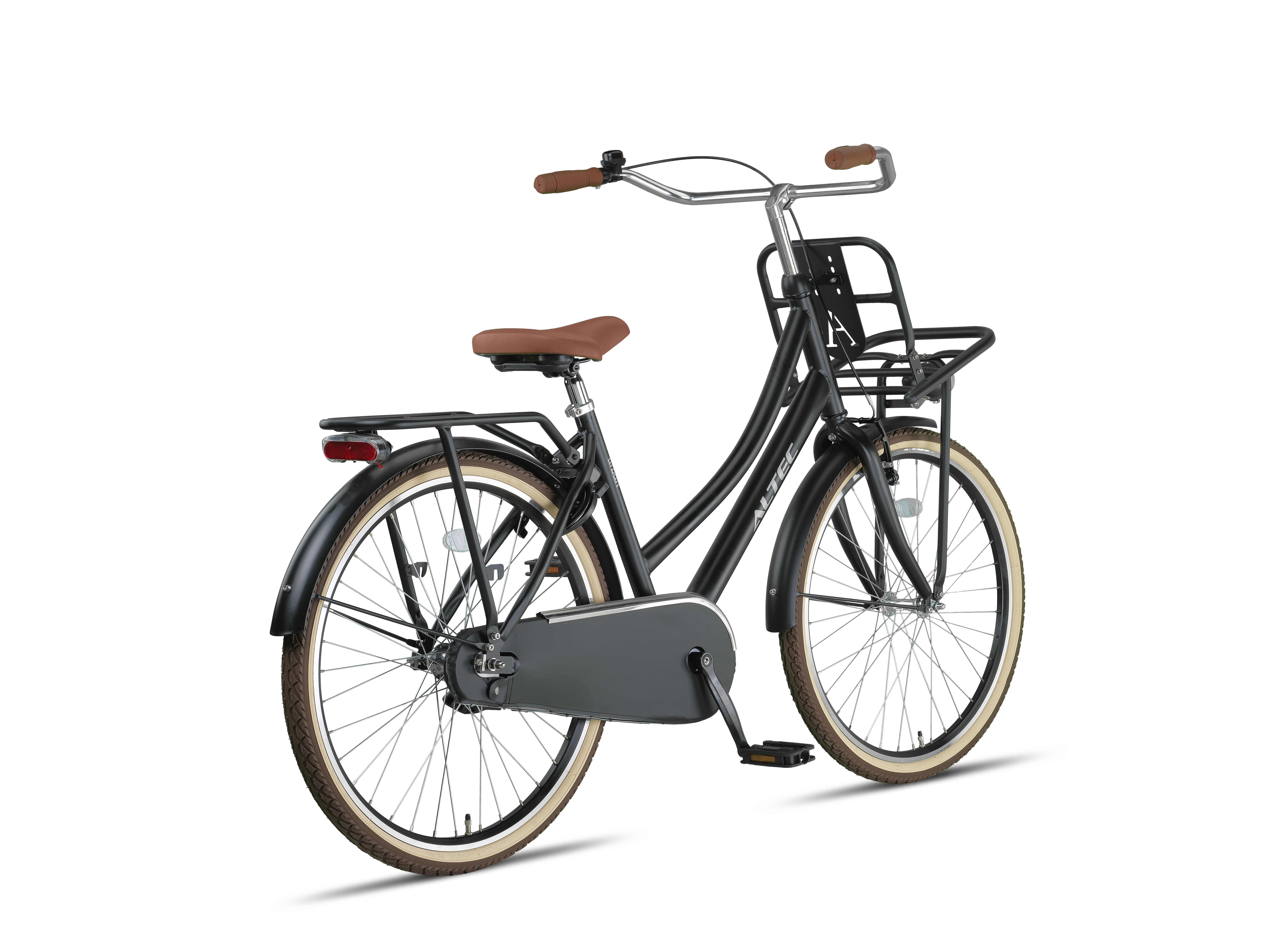 Altec Urban 26inch Transportfiets Mat Zwart