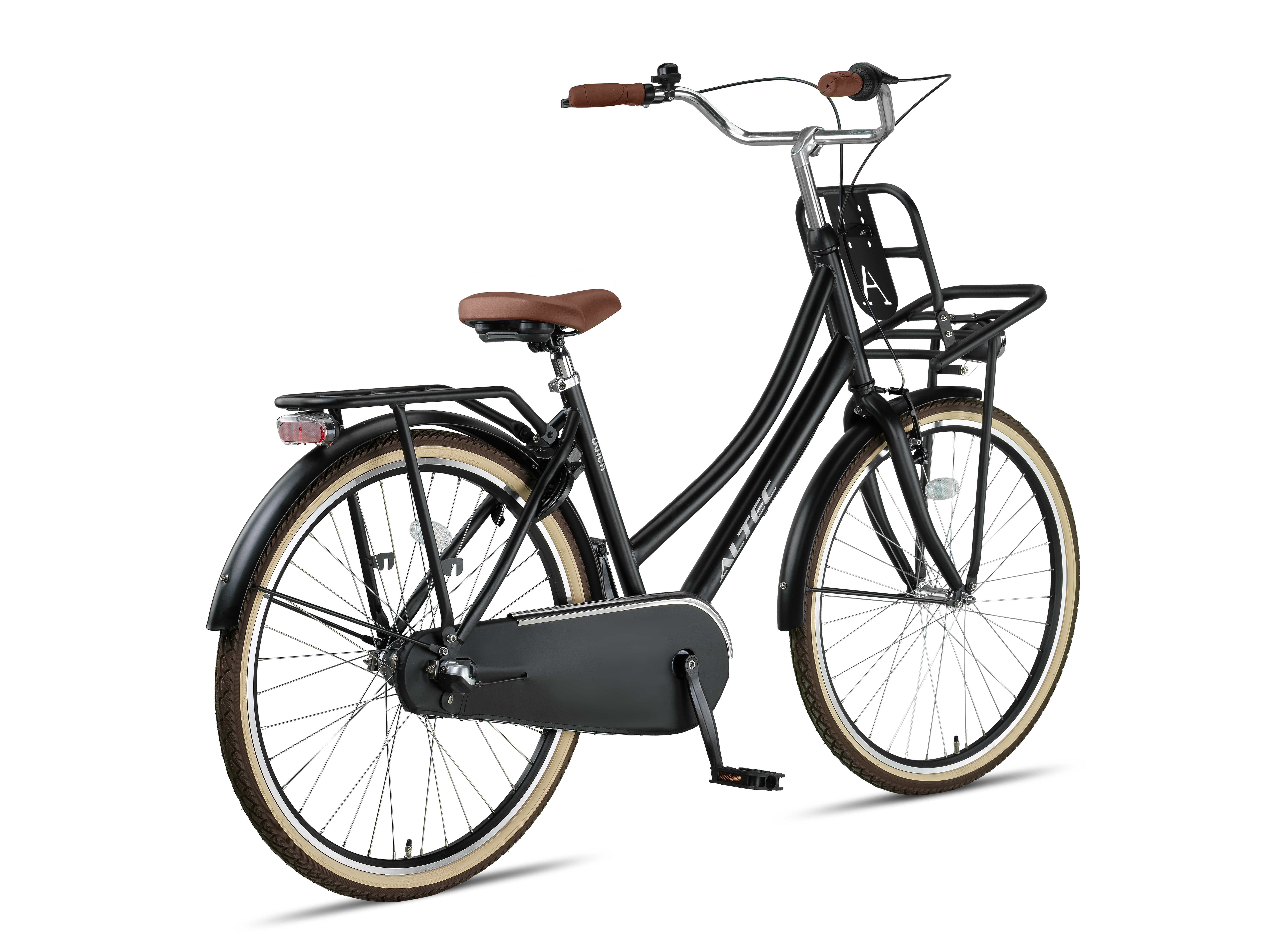Altec Dutch 26inch Transportfiets Mat Zwart