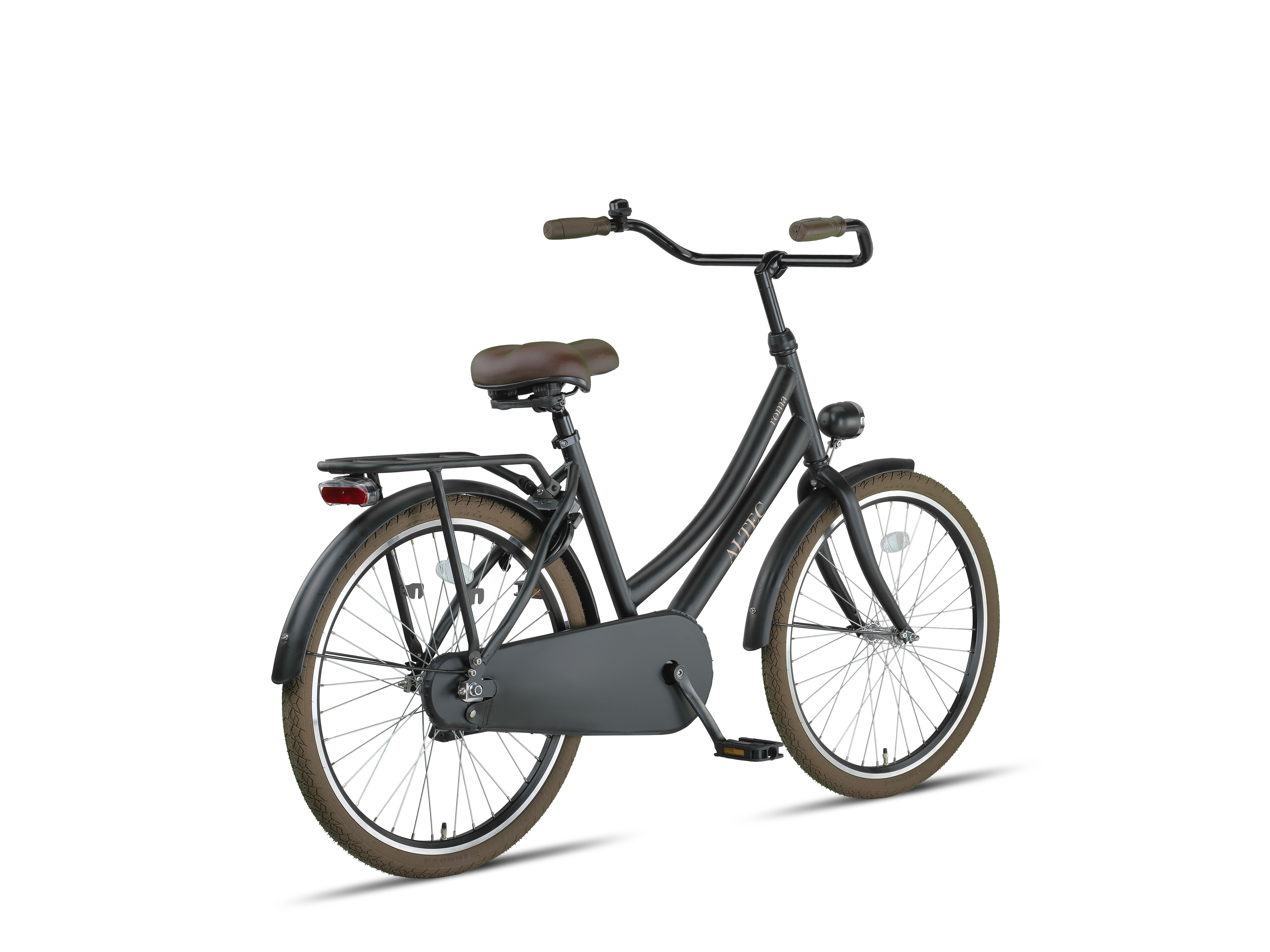 Altec Roma 24inch Meisjesfiets Mat Zwart