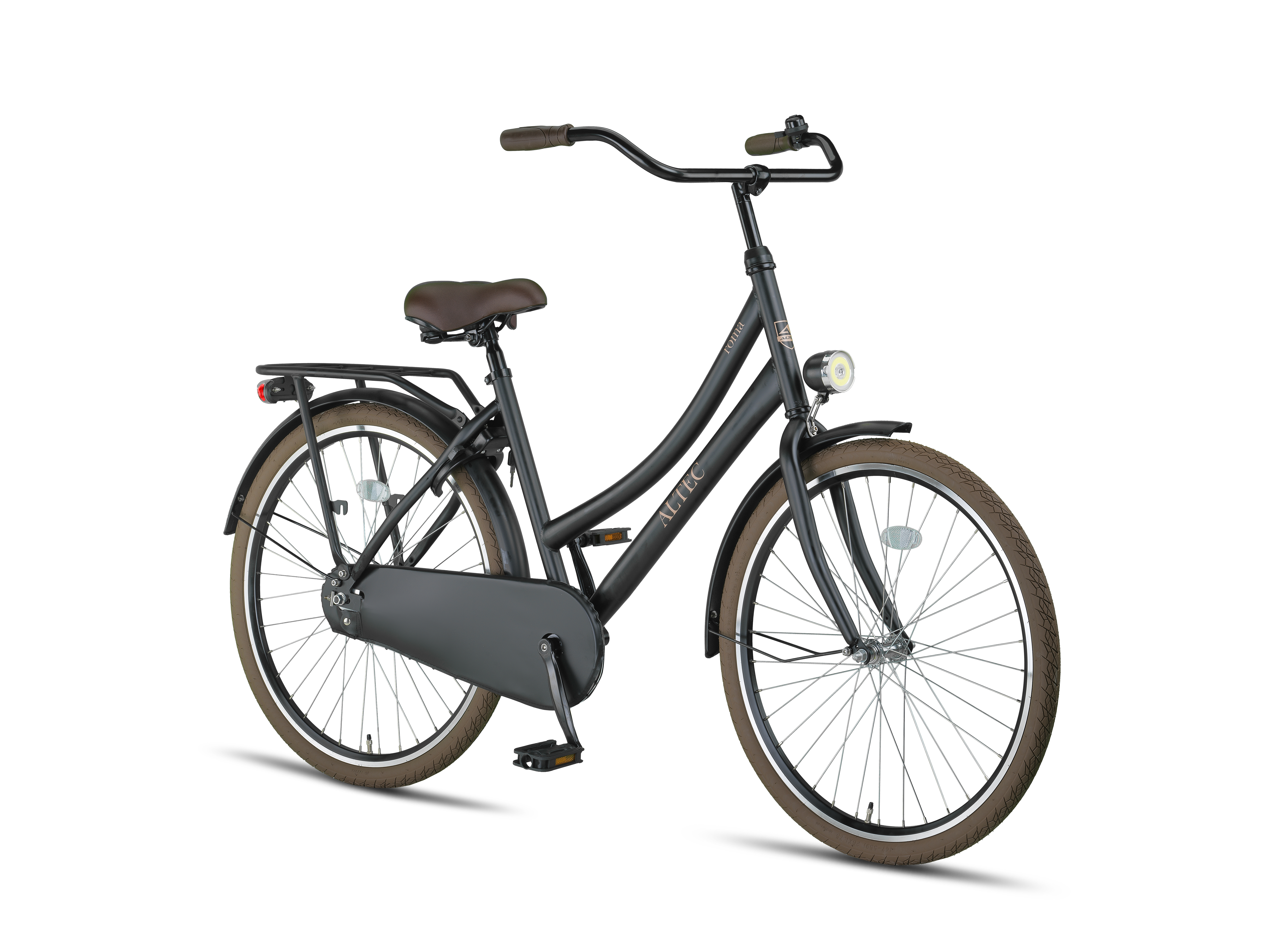 Altec Roma 26inch Meisjesfiets Mat Zwart