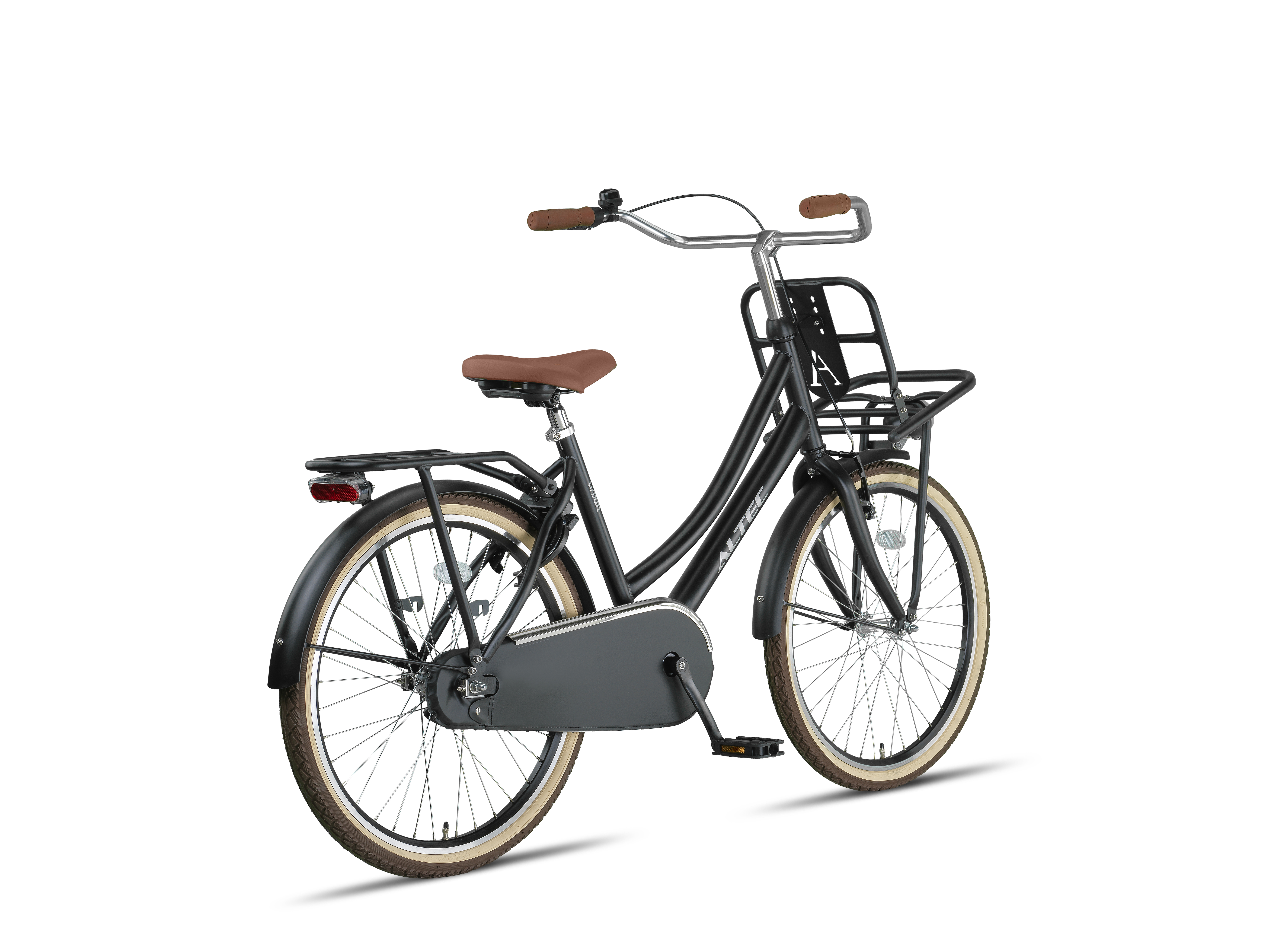 Altec Urban 24inch Transportfiets Mat Zwart
