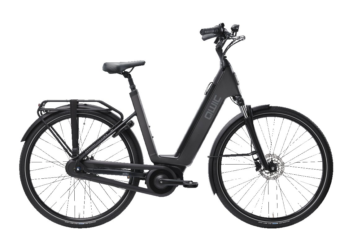 QWIC Mira Daily Low-step Jet-black M Lageinstap Jet Black M 48cm 2022