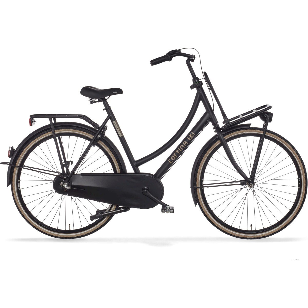CORTINA U4 Transport Dames Jett Black Matt 61cm 2025