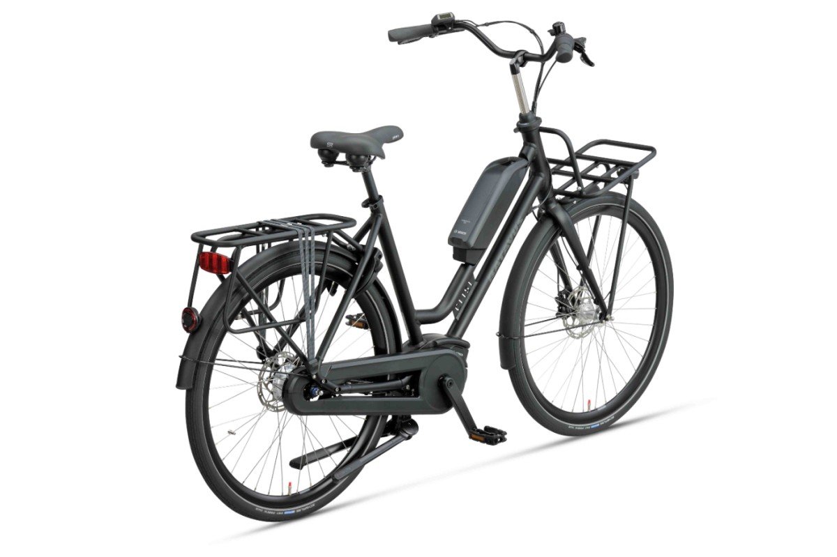 BATAVUS Quip E-Go Dames Zwart 55cm 2025
