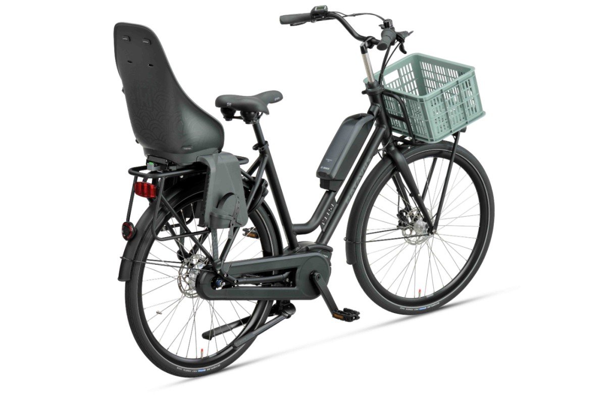 BATAVUS Quip E-Go Dames Zwart 55cm 2025