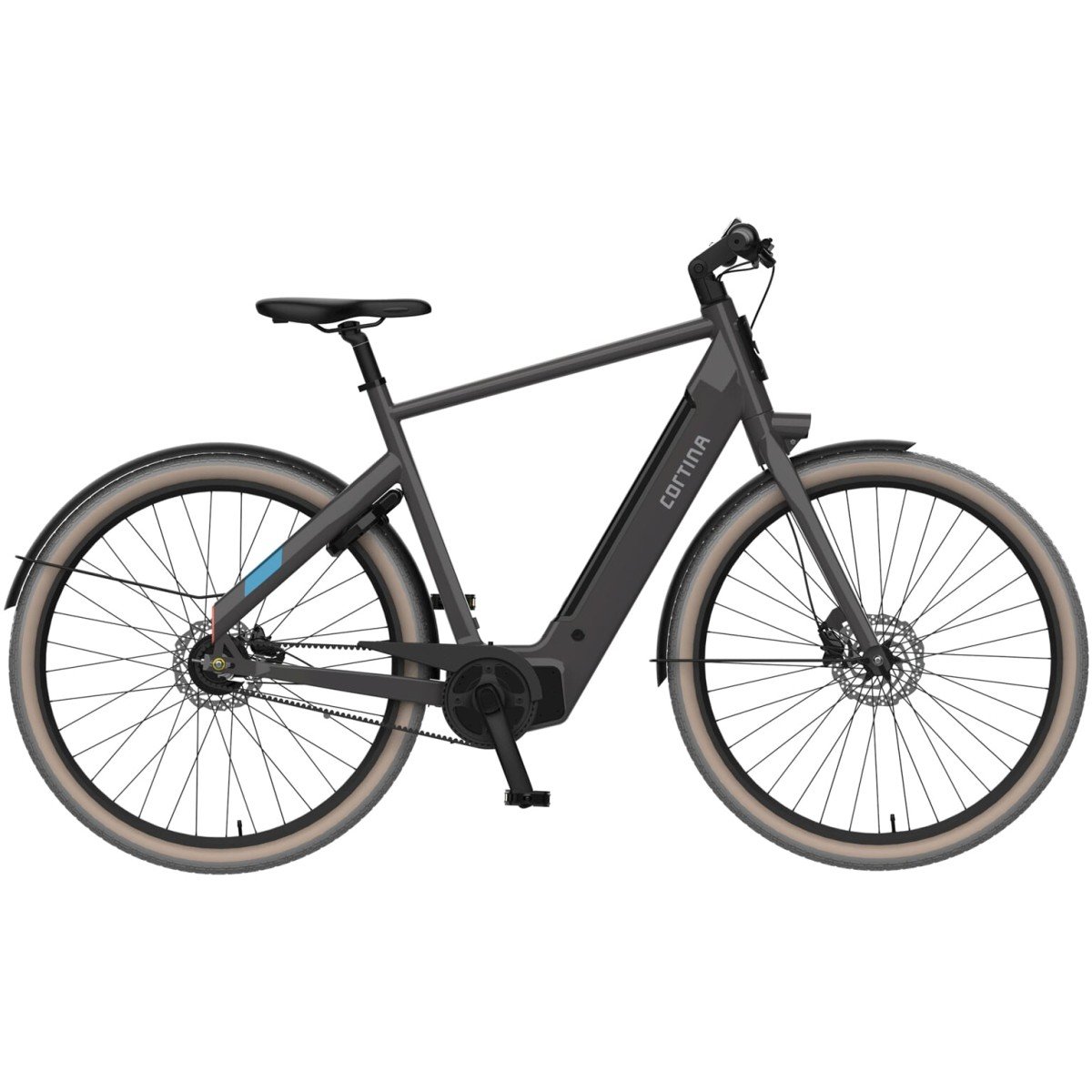 CORTINA E-Blau Heren Grijs 53cm 2025