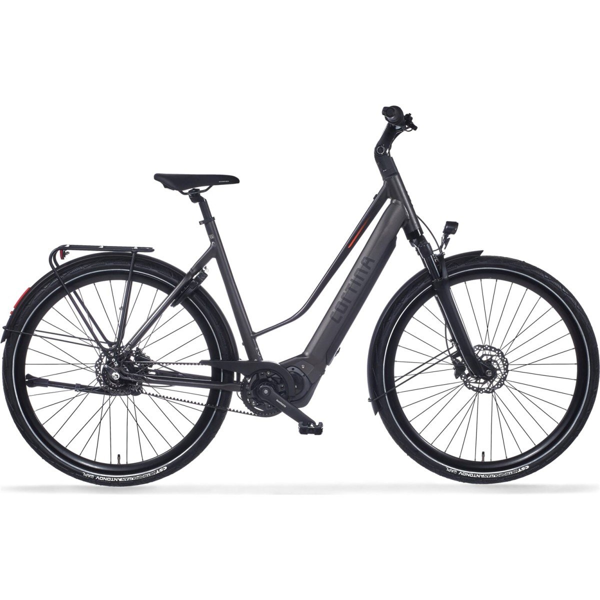 CORTINA E-Mozzo pro Dames Zwart 56cm 2026